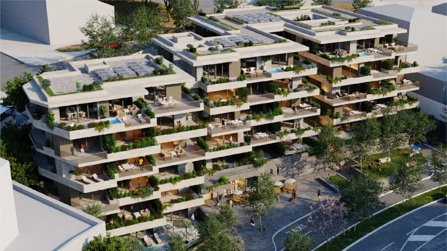Poslovno stambeni kompleks, Terase “Podstrana”, Podstrana - Vivo Turizam 